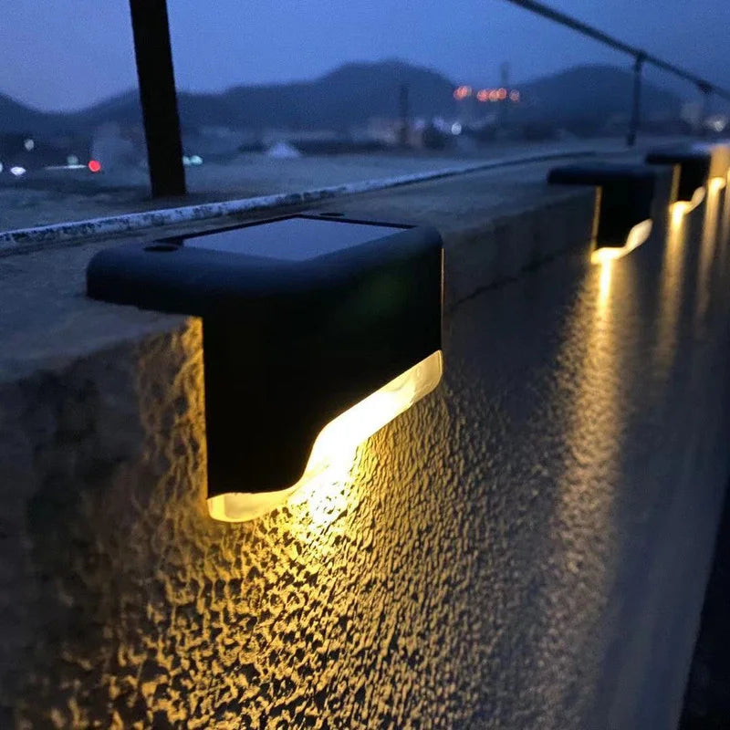 10 peças de LED luz solar à prova d'água